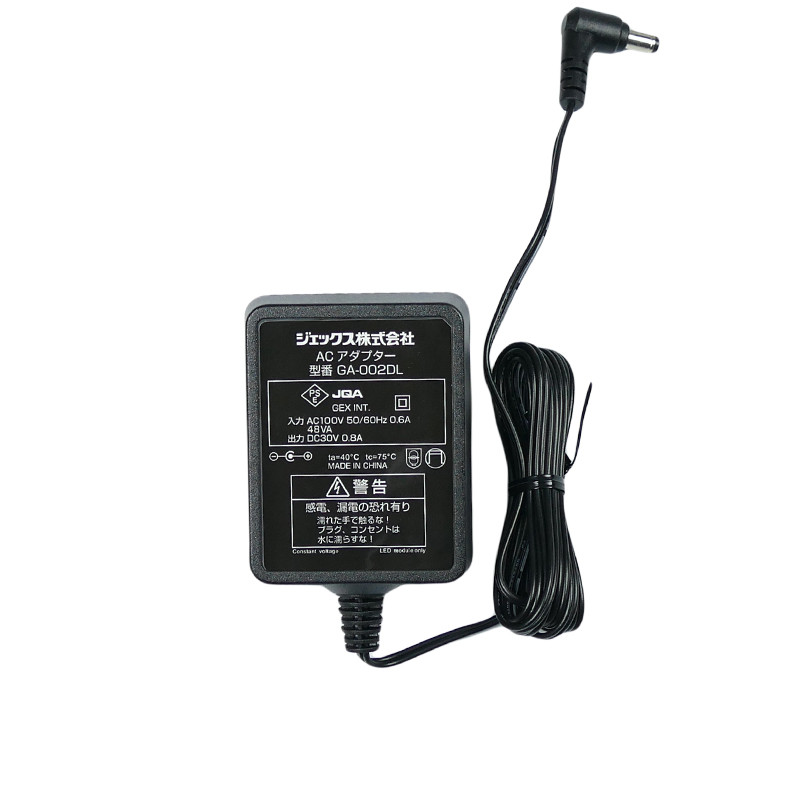 【取り寄せ品】GEX クリアLEDパワースリー600/900 2017以降製ＡＣアダプター　70758　（出力DC30V　0.8A表記） |  SANOKAN楽天市場店