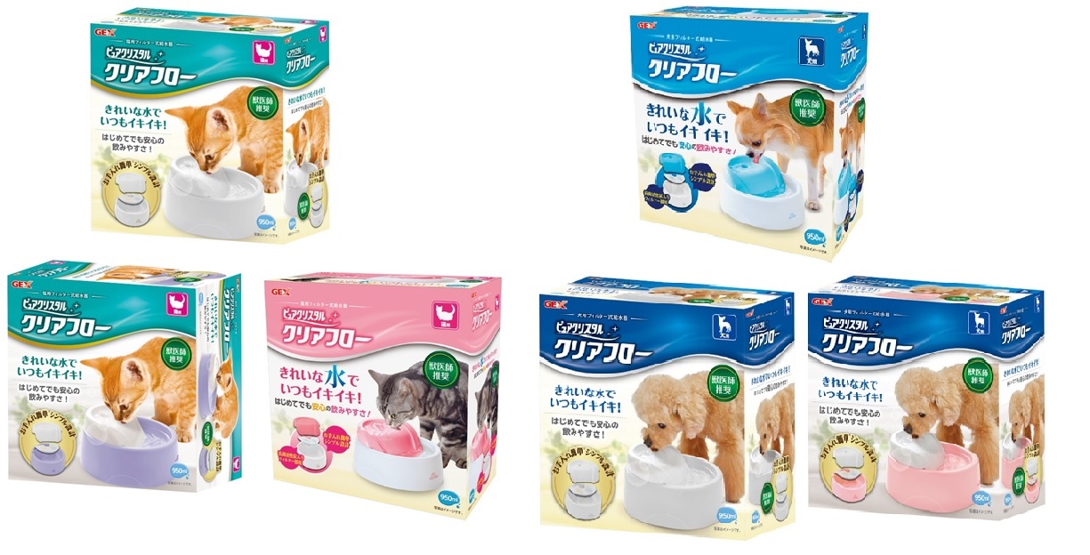 楽天市場 Gex ピュアクリスタル コパン Glassy クリアフロー 犬用 猫用 シリコンカバー 交換用ゴム部品 Sanokan楽天市場店