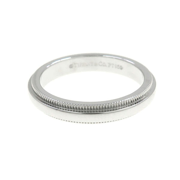ティファニー トゥギャザーミルグレインバンドリング/3MM#7.5近辺 【無料ギフトラッピング】【Aランク】【中古】｜質屋さのや　店