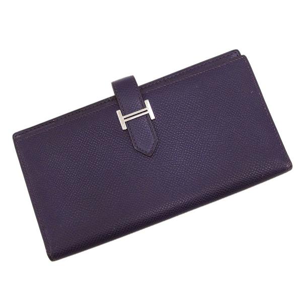 楽天市場】HERMES エルメス ベアンスフレ 2つ折長財布 二つ折り長財布