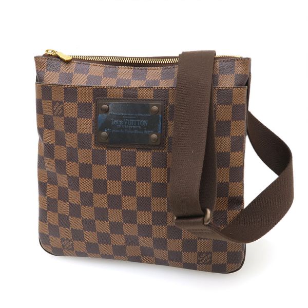 ルイ ヴィトン ダミエ ポシェット プラット ブルックリン ショルダーバッグ ダミエ ポシェット・プラット・ブルックリン【ルイ・ヴィトン・ナビ！】