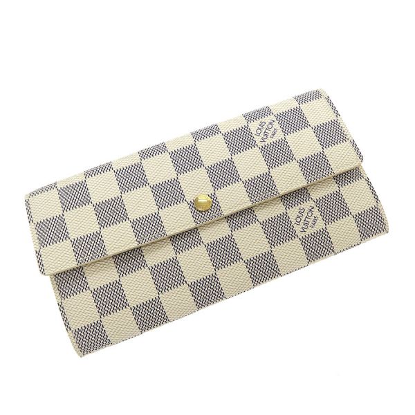 楽天市場】ルイヴィトン ダミエ アズール・ポルトフォイユ・クレマンス