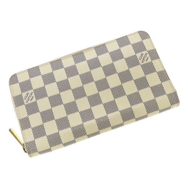 ルイヴィトン ダミエ アズール･ジッピー･まとめ役  N60012【B序列付ける】【中古】