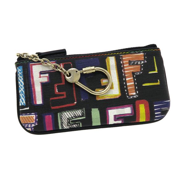 【FENDI】レザーキーケース FENDI フェンディ キーケース メンズ ブランド小物 6連フック