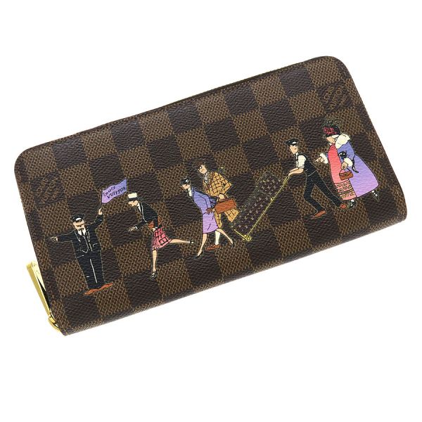 楽天市場】ルイヴィトン ダミエ ジッピーウォレット N63174【Bランク