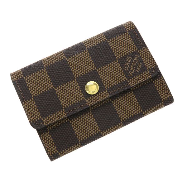 楽天市場】LOUIS VUITTON ルイ ヴィトン ダミエ ポルトモネ プラ