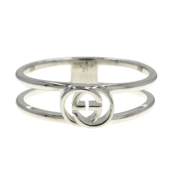 【美品】18.5号 グッチ インターロッキング G エナメル ターコイズリング 0225028-1.jpg