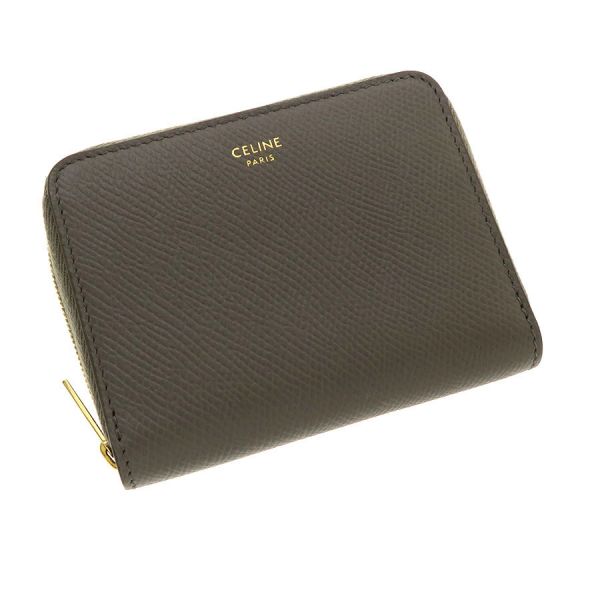 セリーヌ コンパクト ジップウォレット 10B663【Aランク】【中古】