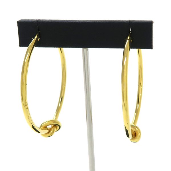 楽天市場】【セリーヌ】Celine ノット ロジウムフィニッシュ ブラス