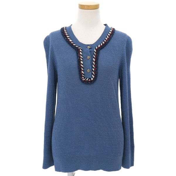 CHANELトップス 楽天市場】【シャネル】Chanel アイコンモチーフ Vネック クロップド