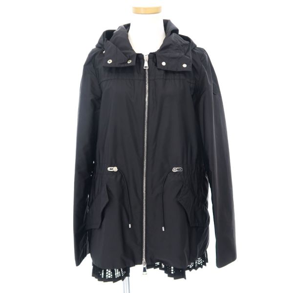 希少サイズ】モンクレール BAABA フード付き黒ジャンパー サイズ4 美品