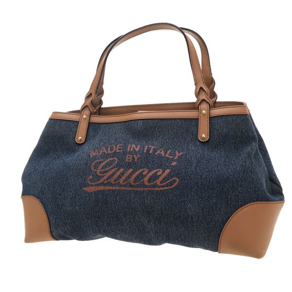グッチ GUCCI トートバッグ レディース GGデニム トートバッグ グッチ GUCCI デニム ミニトートバッグ ネイビー GGデニム レディース