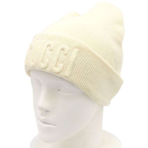 極美品！国内完売 GUCCI グッチ カシミアジャガードニット 帽子M 楽天市場】【未使用品】【アパレル】GUCCI グッチ GG ニット