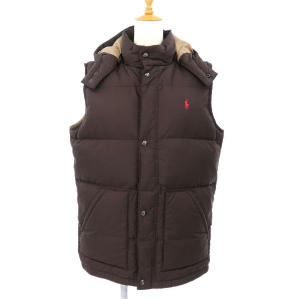 楽天市場】RRL ダブルアールエル ダウン ベスト サイズ:S 襟ムートン