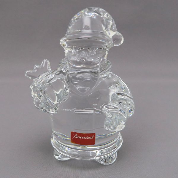 楽天市場】バカラ 雪だるま プレイング スノーマン オブジェ ノエル