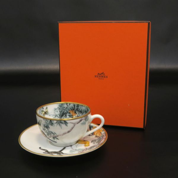 エルメス 赤道直下の下がき･紅茶優勝杯＆平円盤  【A序列付ける】【中古】