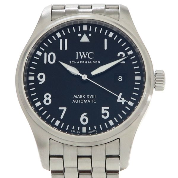 IWC パイロットウォッチ　マークXVIII 40mm IW327011 メンズ 腕時計【Aランク】【中古】