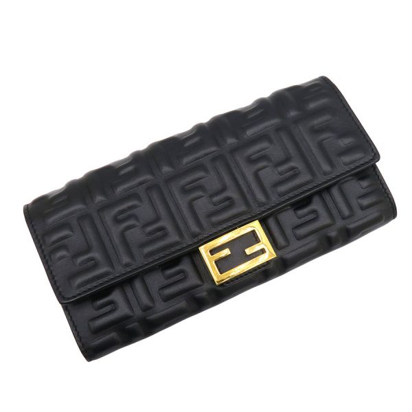 フェンディ バゲット 長紙入れ  8M0251AAJDF0KUR【A序列付ける】【中古】