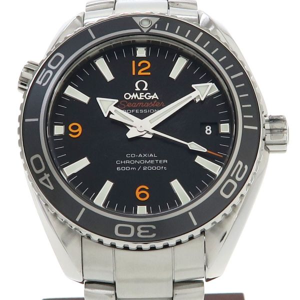 オメガ シーマスタープラネットオーシャン　コーアクシャル 42mm 232.30.42.21.01.003 メンズ 腕時計【Aランク】【中古】