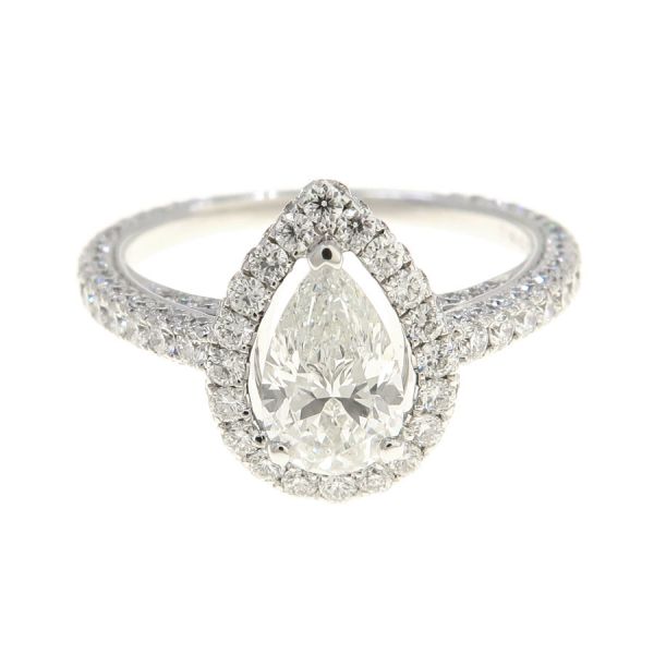 グラフ コンステレーションリング/ペアシェイプ/0.71ct#10近辺 【無料ギフトラッピング】【Aランク】【中古】