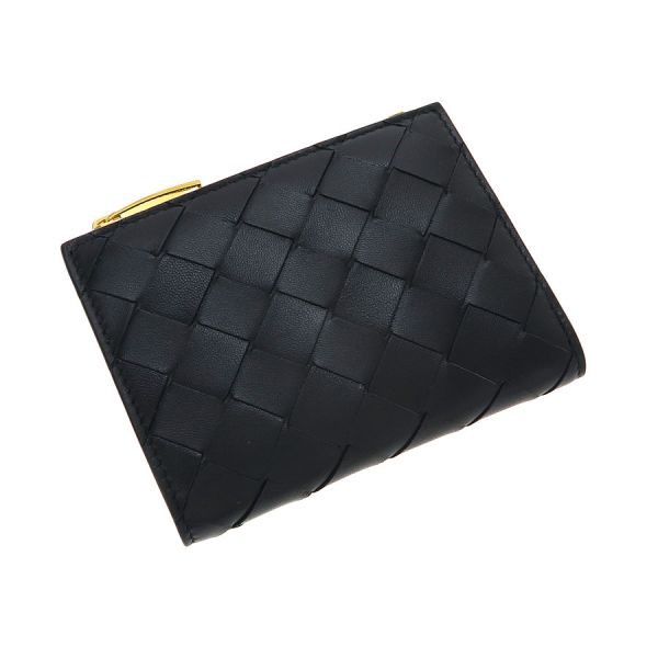 ボッテガヴェネタ イントレチャートスモール二つ折りウォレット 742330VCPP38425【Aランク】(中古)｜質屋さのや　店
