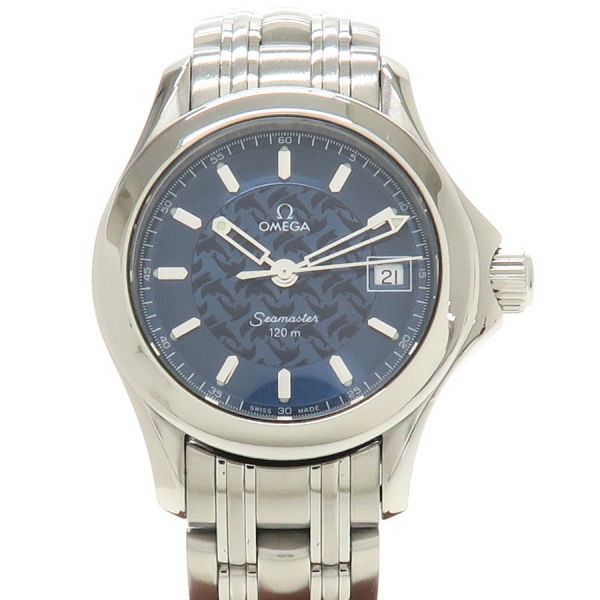 ゼロ シーマスター120 ジャックマイヨール 27粍 2586.80 レディース ウオッチ【A序列付ける】【中古】