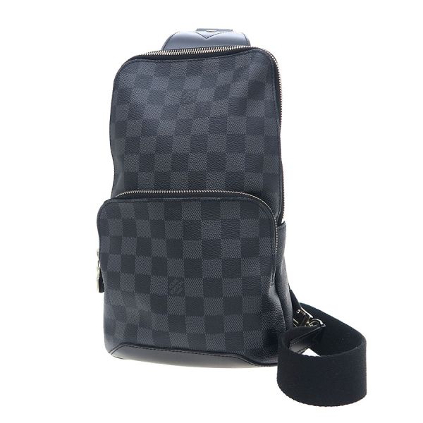 ヴィトン･ダミエグラフィット アヴェニュースリングバッグ  N41719【A位置づける】【中古】