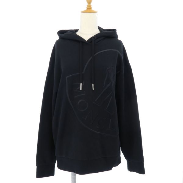 モンク線路 パーカー   黒 L【B価値づける】【中古】