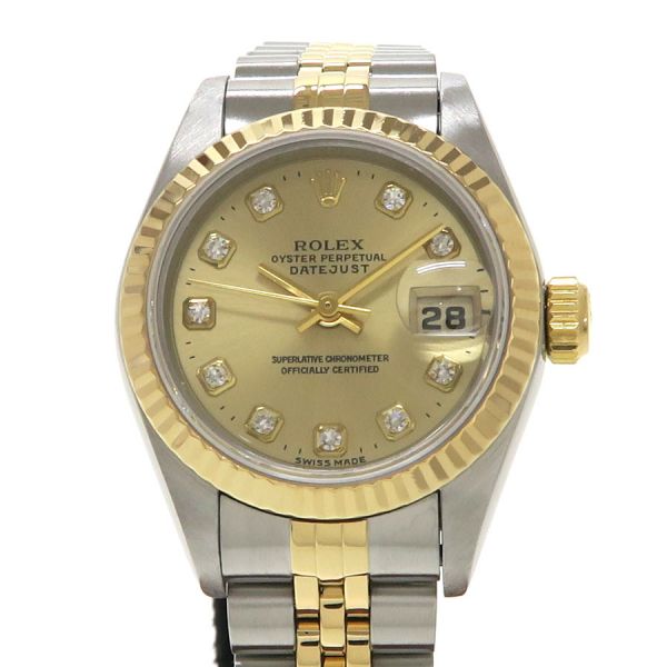 ロレックス デイトジャスト 26ｍｍ 69173G レディース 腕時計【Aランク】【中古】｜質屋さのや　店