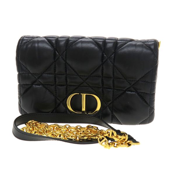 クリスチャン・ディオール DIOR CARO 合財袋/マクロカナージュ  S5135【A位置付ける】【中古】 バッグ-バッグ・小物・ブランド雑貨-ショルダーバッグ・メッセンジャーバッグ