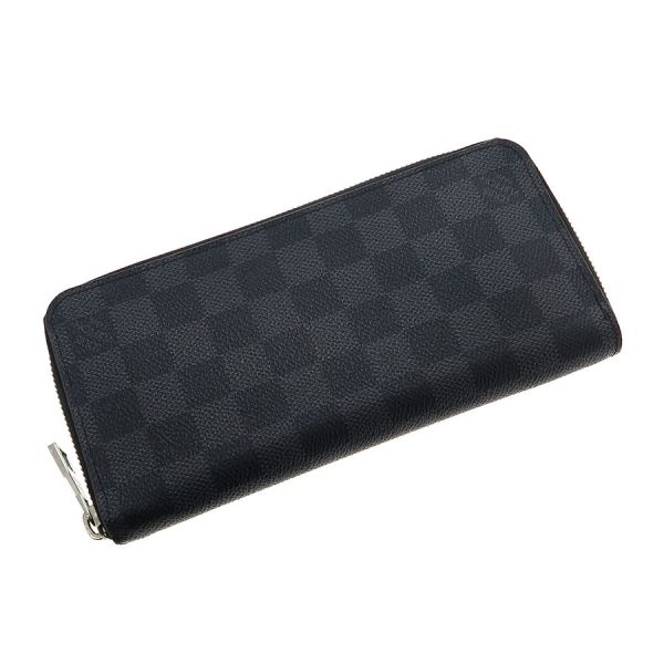 ヴィトン･ダミエグラフィット ジッピーウォレット･ヴェルティカル  N63095【B序列付ける】【中古】