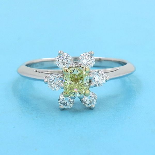 ティファニー バターカップダイヤリング/YD0.26ct#9 【無料ギフトラッピング】【Aランク】【中古】