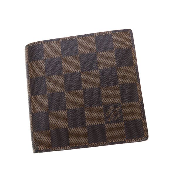 ルイヴィトン ダミエ ポルトフォイユ･マルコ  N61675【B序列付ける】【中古】
