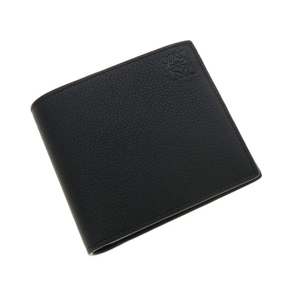 ロエベ バイフォールド コインウォレット(ソフトグレインカーフ  C660501X03【A序列付ける】【中古】