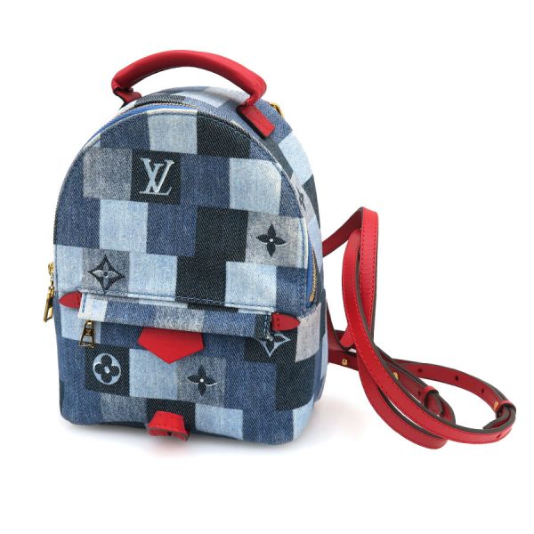 ルイヴィトン･モノグラムデニム パームスプリングス･バックパックMINI M45043【Aランク】【中古】