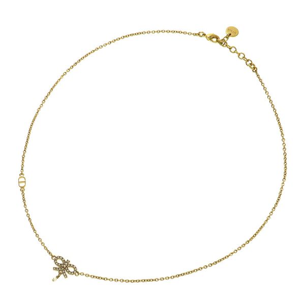 クリスチャン・ディオール Le Noeud de Dior ネックレス 【Aランク】【中古】 22,163円