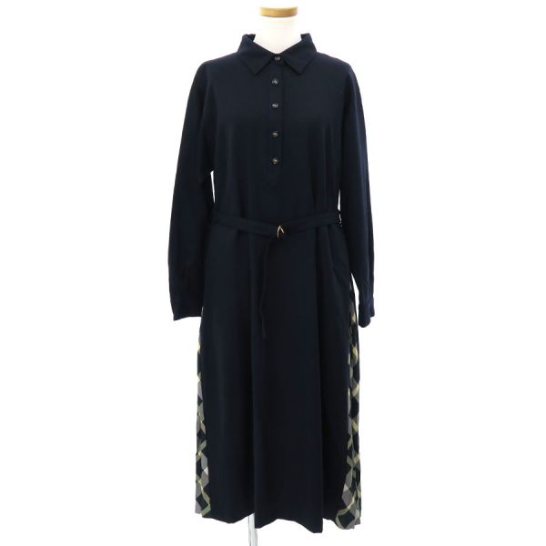 ブルーレーベルクレストブリッジ ワンピース  【Aランク】【中古】