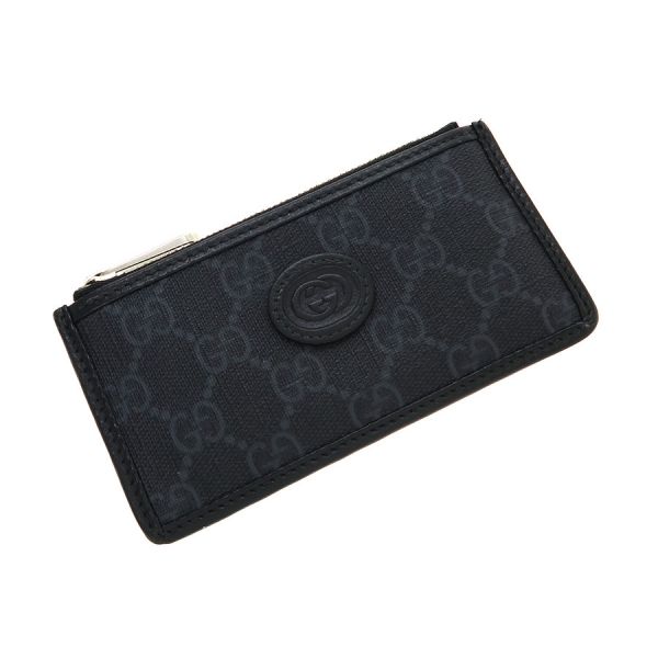 グッチ GGスプリーム･コインカードケース 697717【Bランク】【中古】