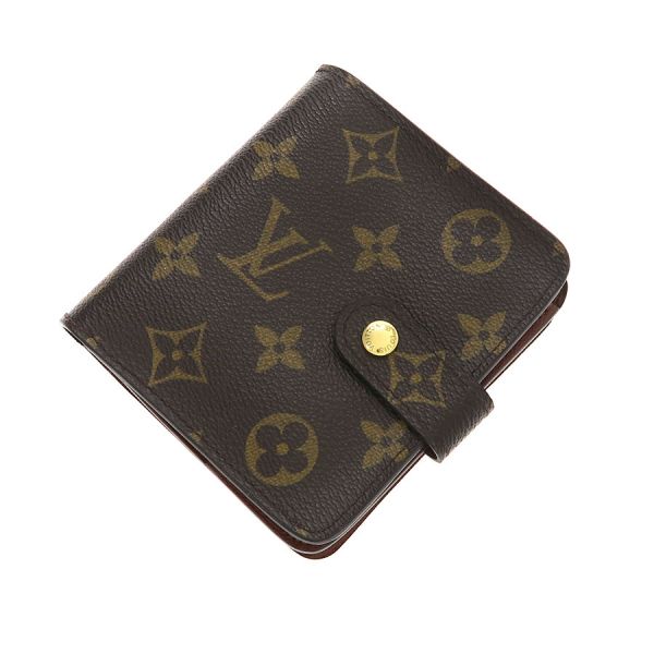 ルイヴィトン モノグラム コンパクトウォレット  M61667【A序列付ける】(中古)