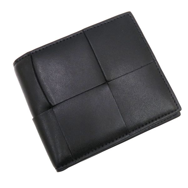 ボッテガヴェネタ カセット二つ折りウォレット 743004VBWD28803【Aランク】(中古)｜質屋さのや　店 45,260円