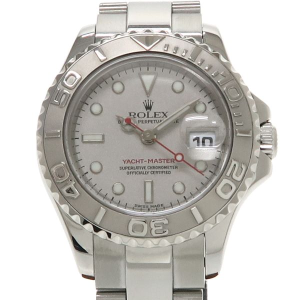 ロレックス ヨットマスターロレジウム 29mm 169622 レディース 腕時計【Aランク】【中古】
