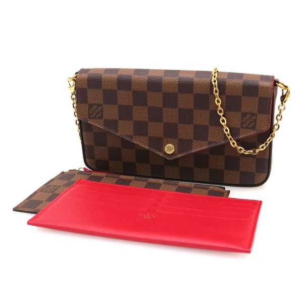 ルイヴィトン ダミエ ポシェット･フェリシー  N40492【A序列付ける】【中古】
