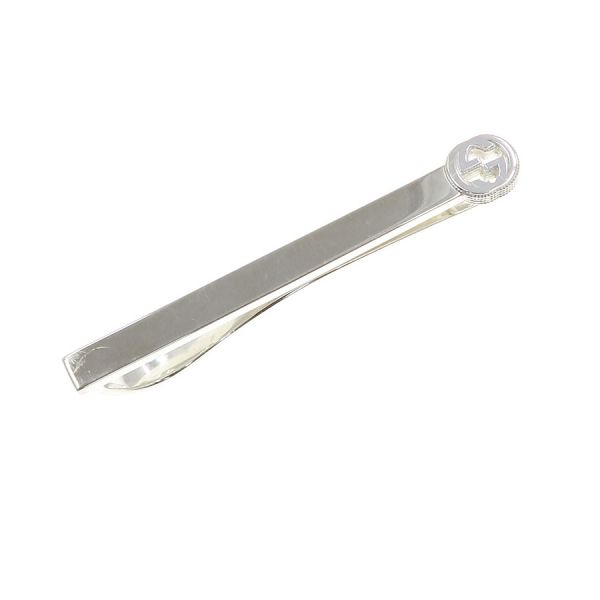 グッチ インターロッキングG ネクタイピン 【Bランク】【中古】