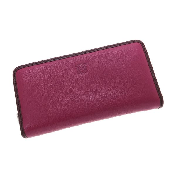 ロエベ ラウンドファスナー長財布 【Bランク】【中古】