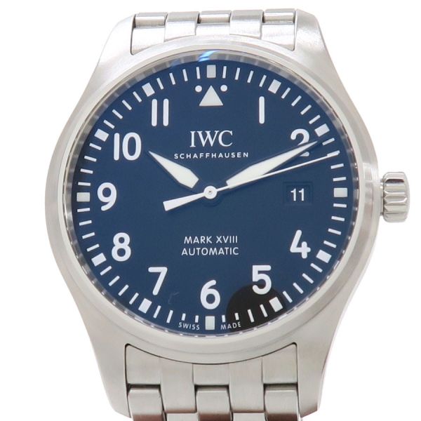 IWC パイロットウォッチ マークXVIII 40mm IW327011 メンズ 腕時計【Aランク】【中古】