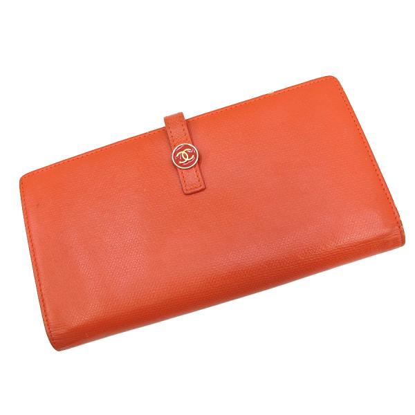 楽天市場】【財布】CHANEL シャネル カメリア ココマーク 3つ折長財布