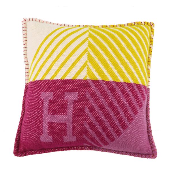 楽天市場】【未使用】HERMES エルメス クッション Hディアゴナル