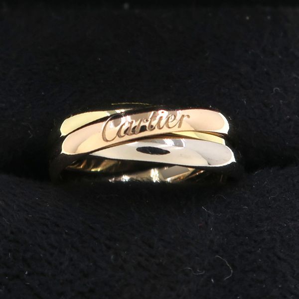 【新品仕上げ済】カルティエ トリニティ リング 49 9号 6269 楽天市場】カルティエ トリニティ 9号の通販