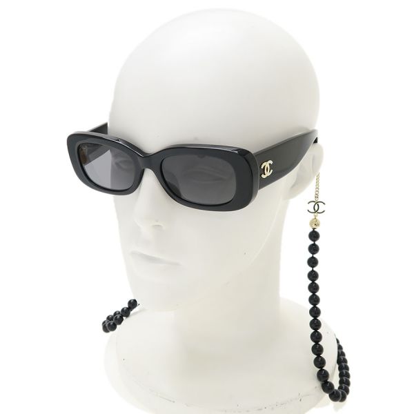 楽天市場】シャネル パールチェーン付サングラス 4262/c.124/EH【A