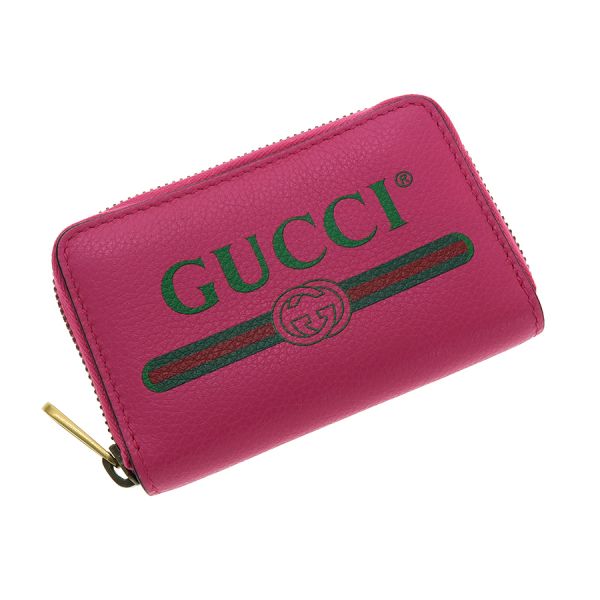 グッチ ロゴプリント･コインケース 496319【Aランク】【中古】 19,916円